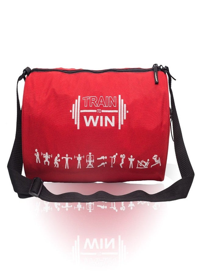Cosmus Fitwell 23Litres Red Gym Bag - Image 3