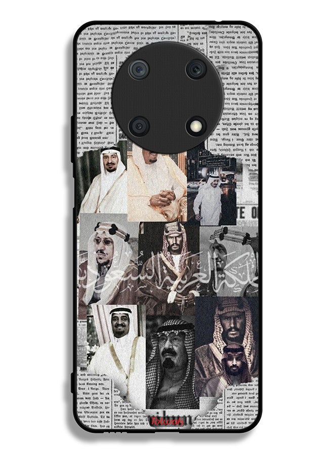 Tolwak Huawei nova Y90 Protective Case Cover Saudi Kings In News Paper - Image 2