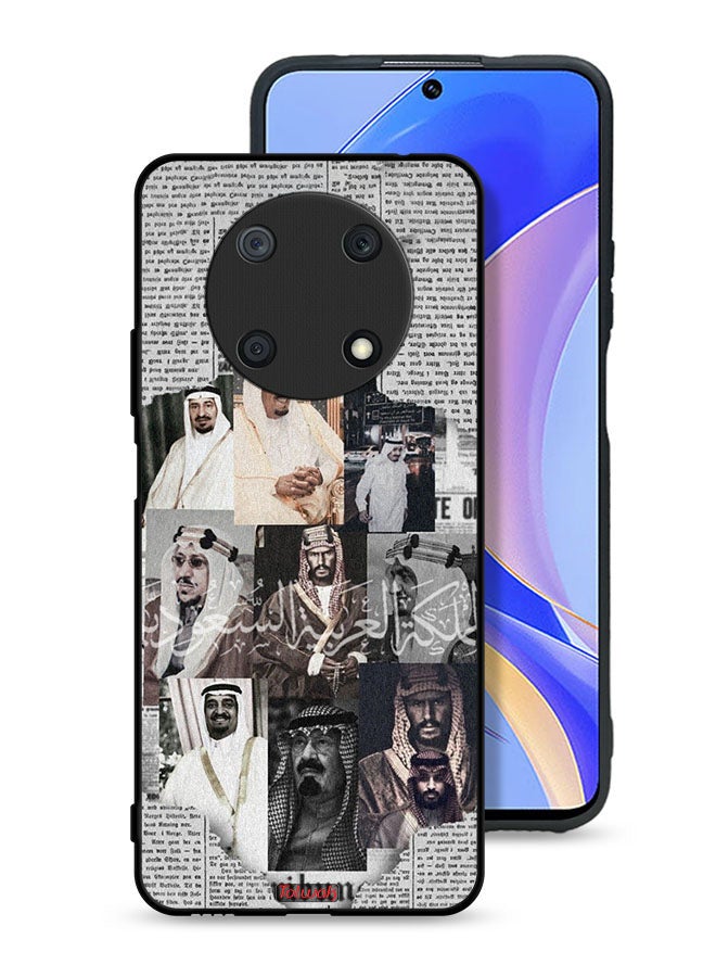 Tolwak Huawei nova Y90 Protective Case Cover Saudi Kings In News Paper - Image 1