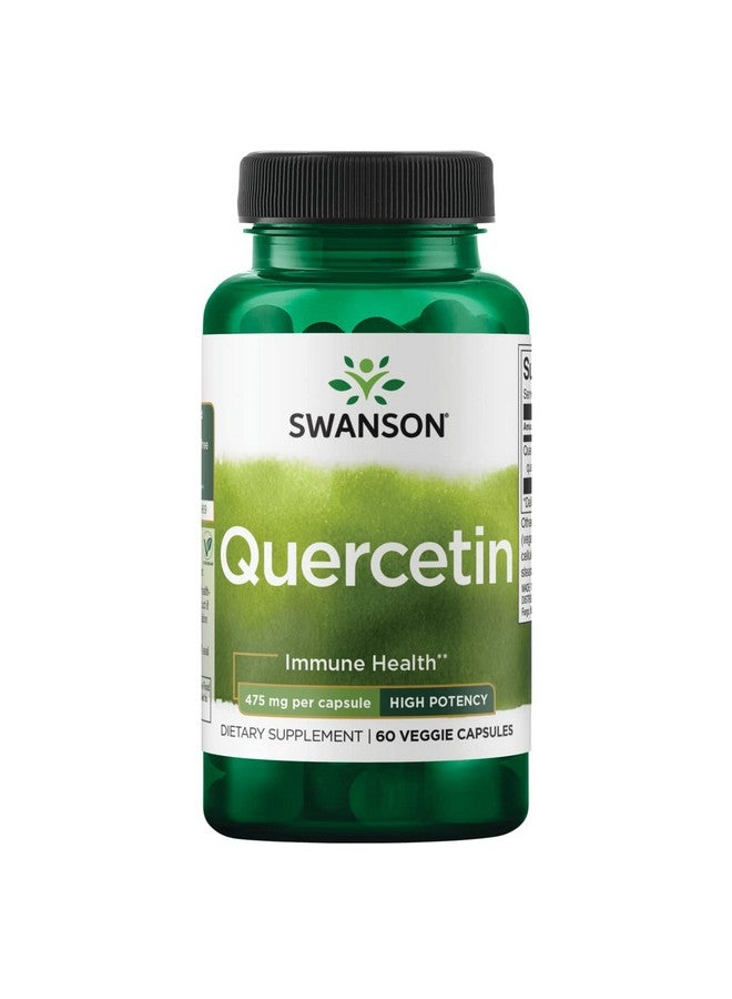 SWANSON High Potency Quercetin (60 Veggie Capsules) - Image 1