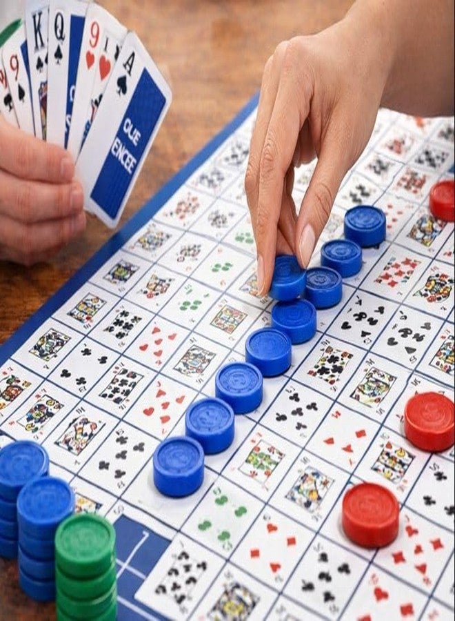 ANTALYA Kids The Original Sequence Strategy Game Card Game Board Game for Adults Families Educational 2 to 12 Players Family Fun Activity Toy (Multicolor) - Image 2