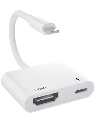 HDMI Adapter for iPhone to TV,iPad to HDMI,1080P HD Digital AV Adapter(No Need Power) Video & Audio Sync Screen Connector Compatibility with iPhone 14/13/12/11/X/8/iPad/to HDTV,Projector, Monitor. - pzsku/Z267277E2A7E4DD57AAABZ/45/_/1694003401/7d023b78-de10-49ef-8a35-c68acf156f7d