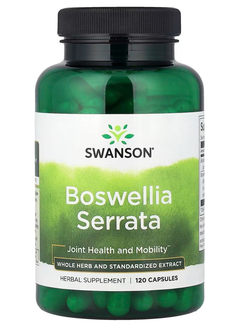 سوانسون، بوسويليا سيراتا، 120 كبسولة