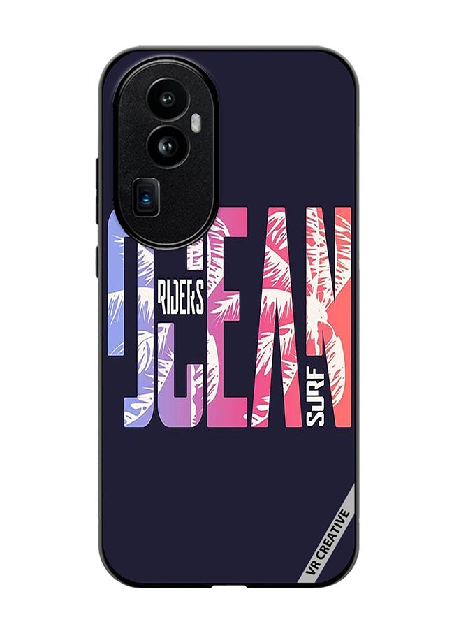 VR CREATIVE Protective Case Cover For Oppo Reno 10 Pro Plus Ocean Design Multicolour - Image 1