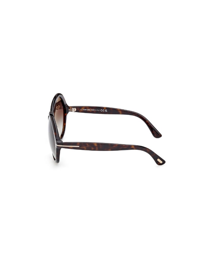 TOM FORD SEMI-RIMLESS UV PROTECTION TOMFORD METAL SUNGLASSES FT128130N63 - Image 2