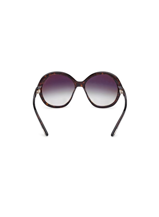 TOM FORD SEMI-RIMLESS UV PROTECTION TOMFORD METAL SUNGLASSES FT128130N63 - Image 4