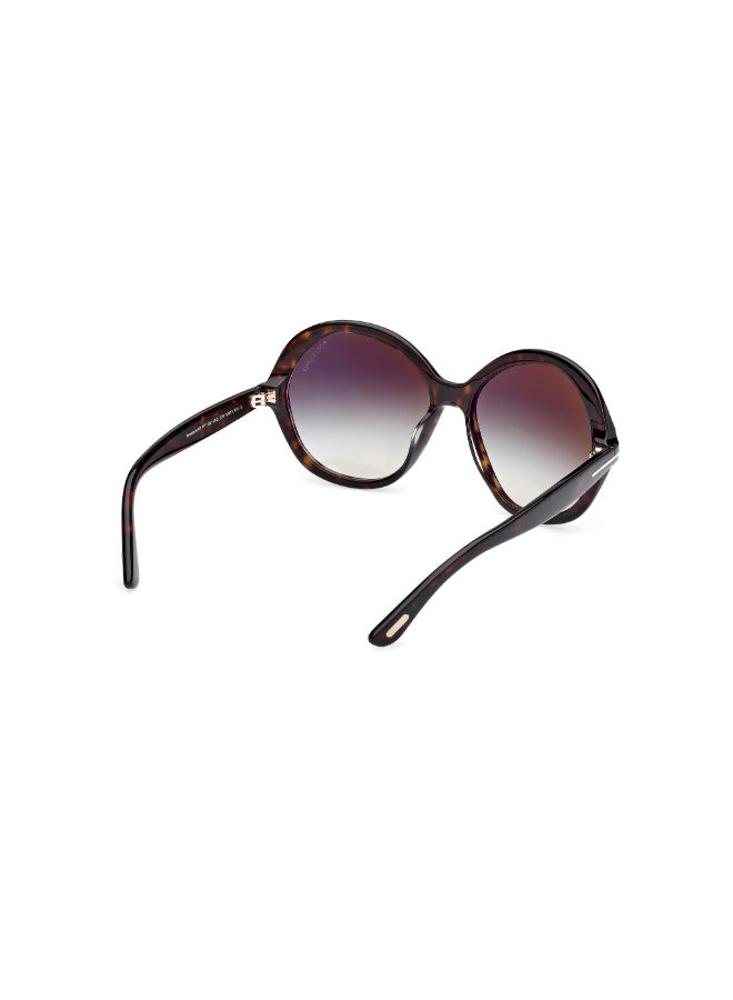 TOM FORD SEMI-RIMLESS UV PROTECTION TOMFORD METAL SUNGLASSES FT128130N63 - Image 5