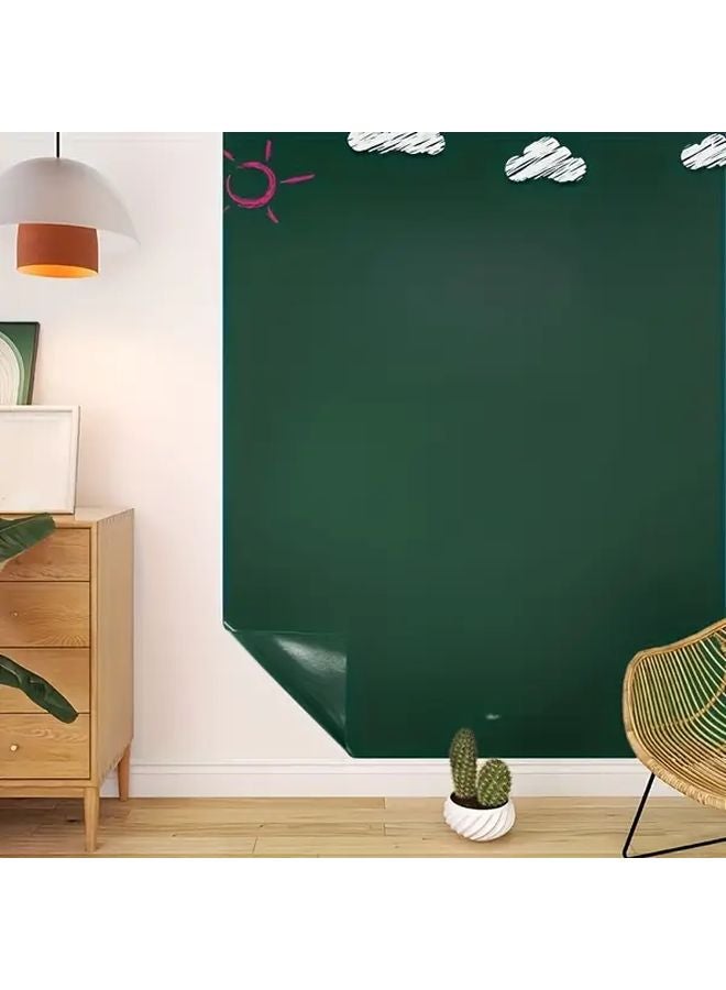 لوح أبيض ذاتي اللصق أخضر مع ممحاة 47 × 24 بوصة حماية جدار قابلة للإزالة - Image 1