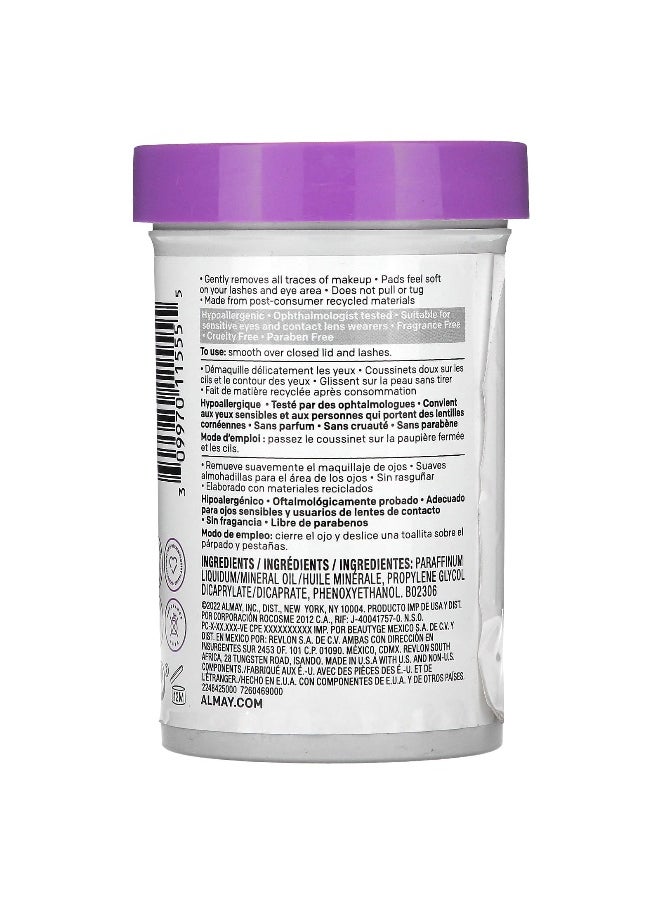 Almay Almay, Eye Makeup Remover Pads, Longwear & Waterproof, 120 Pads  - Image 2