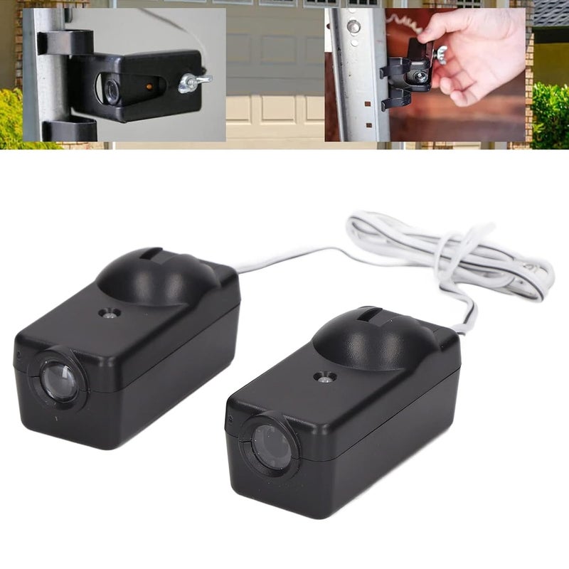 Safety Sensor Kit 41A5034, Garage Door Sensor Safety Kit,Garage Sensitive Compact Door Opener Infrared Sensor Kit for Liftmaster DC5‑6V - Image 3