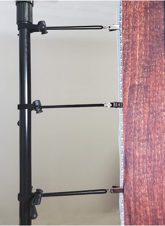 VinylBDS Background Backdrop Clips Clamps Holder for Photo Video Studio,36 Pack,Black  - Image 2
