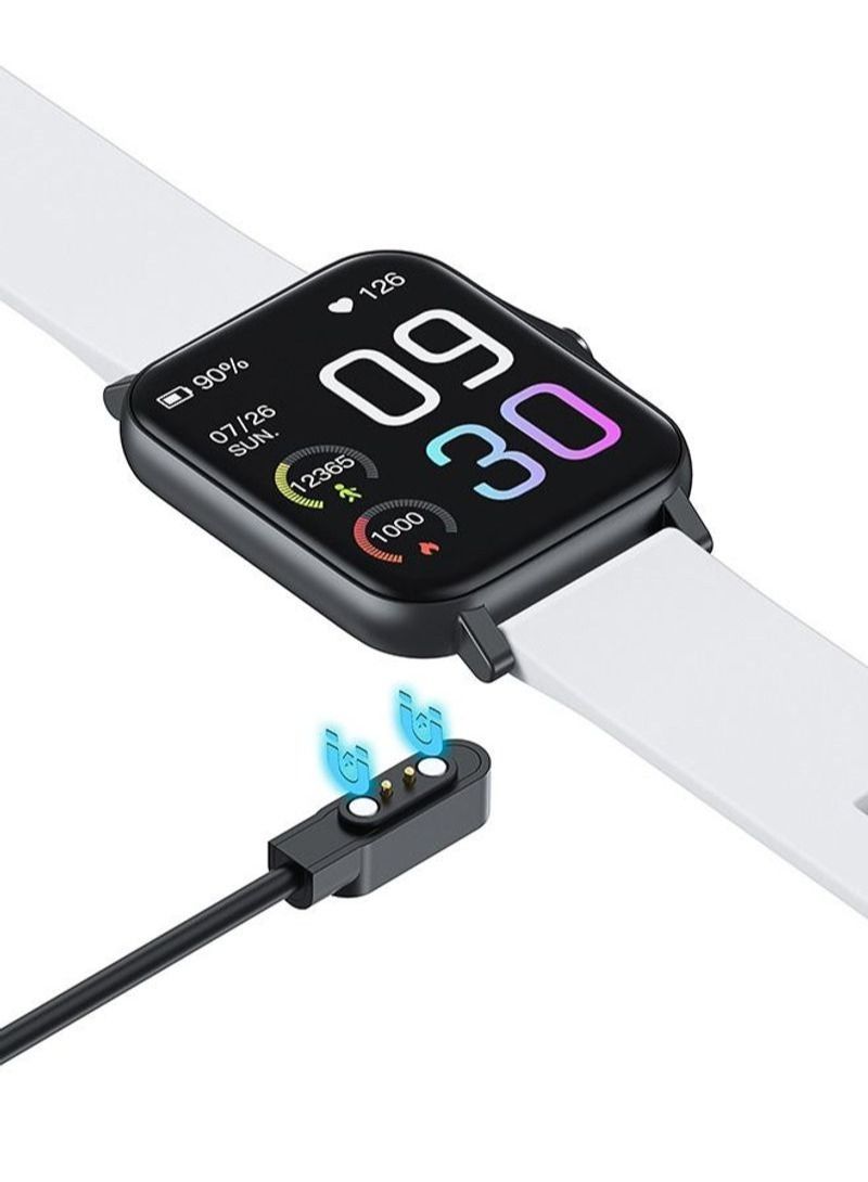 NIBEMINENT Smartwatch Multiple Sports Modes Compatible with Android and IOS Grey - Image 3