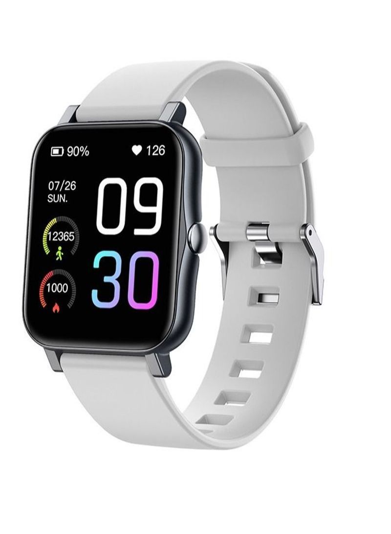 NIBEMINENT Smartwatch Multiple Sports Modes Compatible with Android and IOS Grey - Image 1