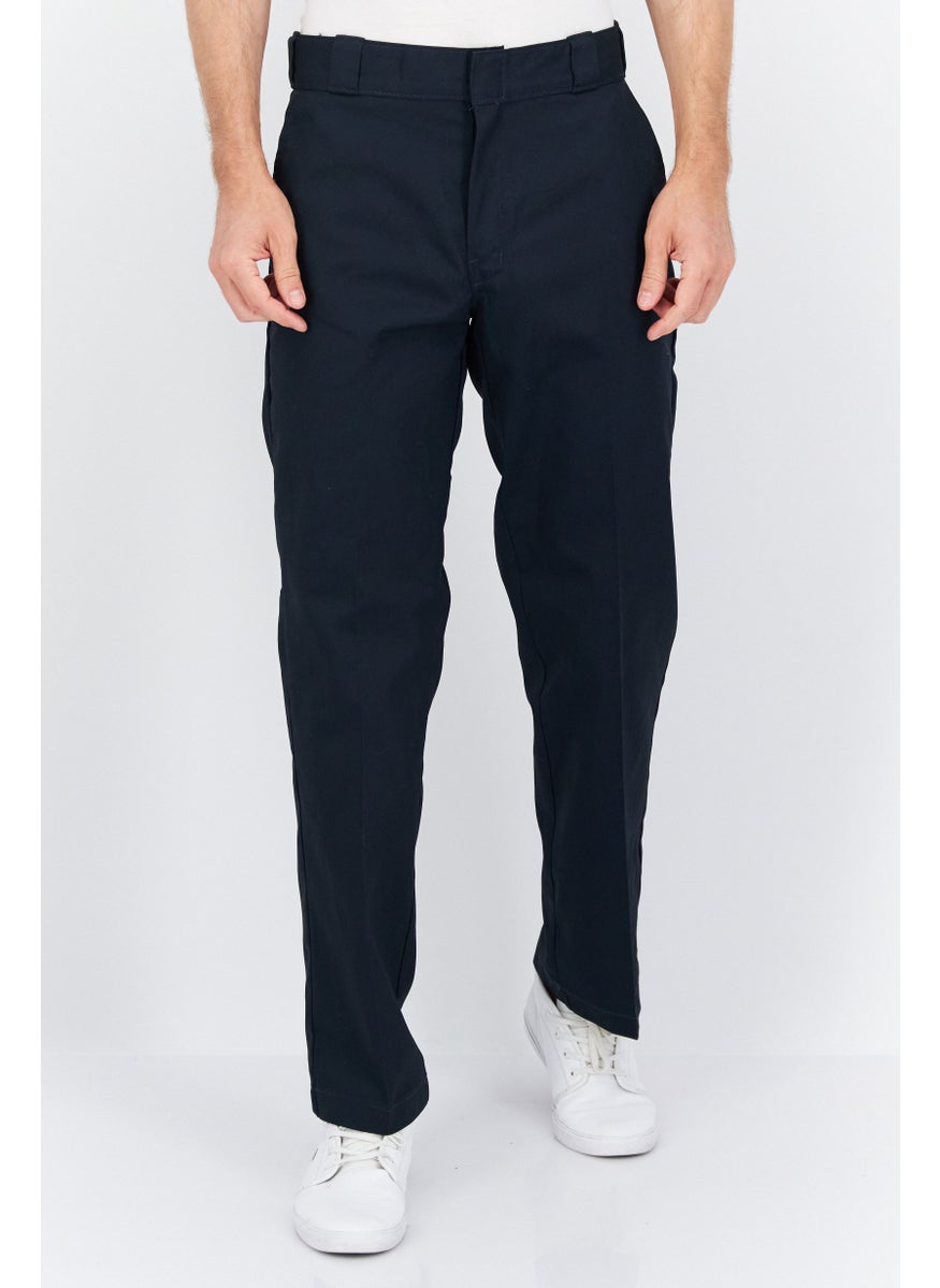 Men Original Fit Plain Chino Pants, Navy - pzsku/Z26736A14557890C563D1Z/45/_/1726669309/8db0e46a-65fc-479f-96be-5699da8a41d1