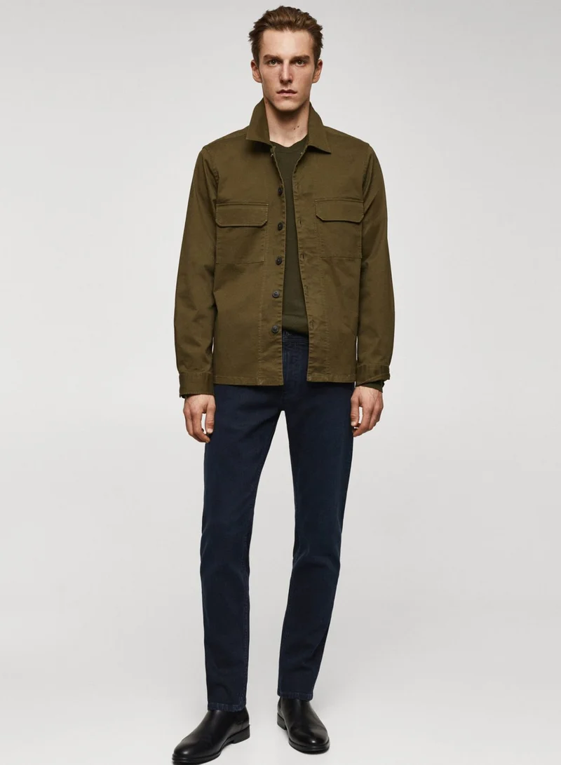 Mango Man Slim Fit Rinse Wash Jeans