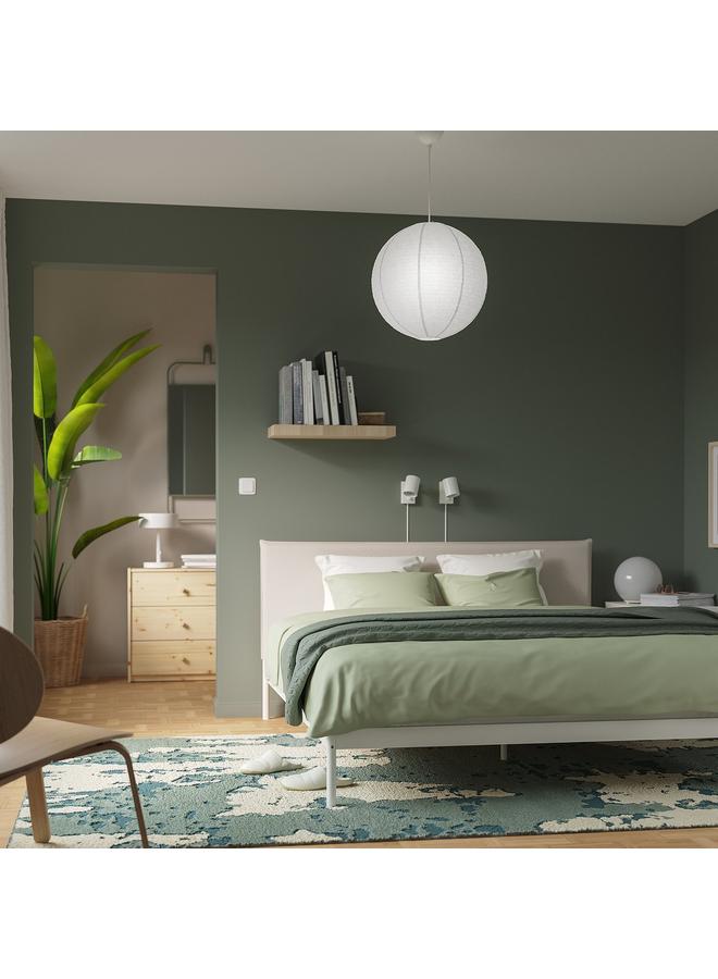 erorex Pendant Lamp Shade, White/Handmade, 45 Cm - Image 3