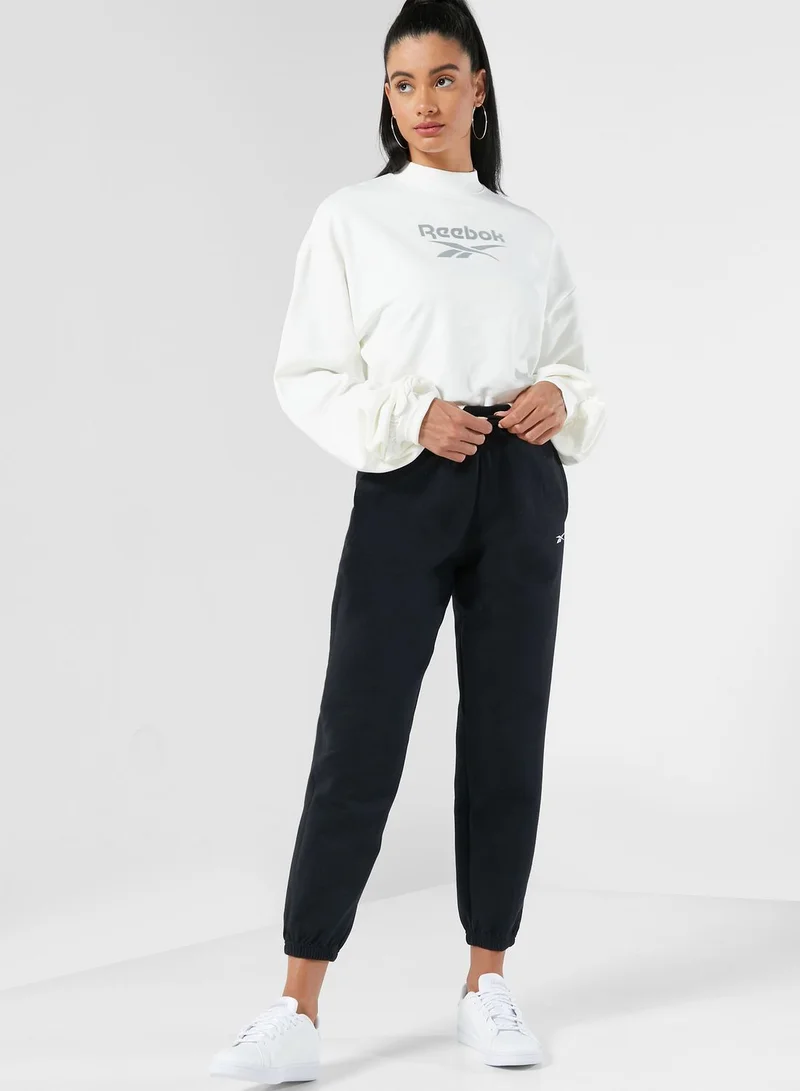Reebok Classics Mock Neck Sweatshirt