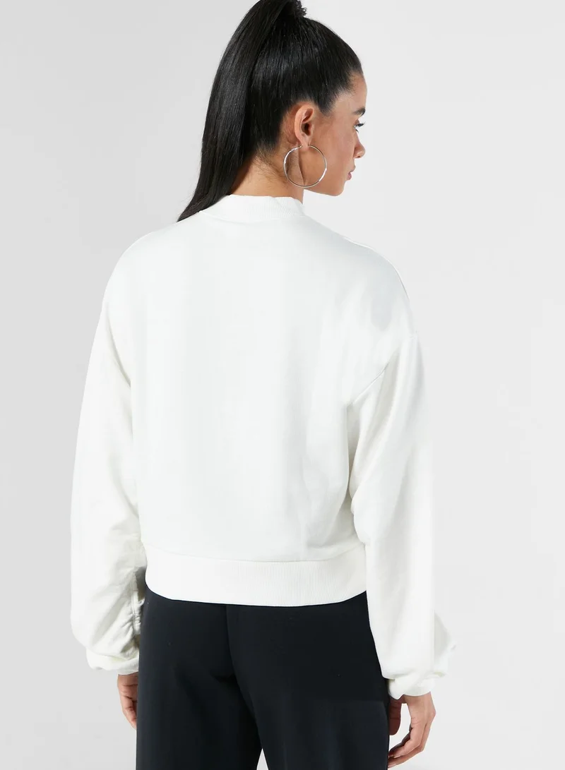 Reebok Classics Mock Neck Sweatshirt