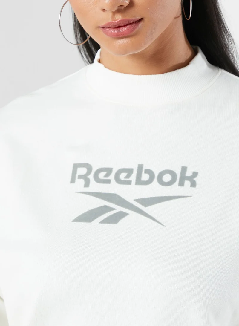 Reebok Classics Mock Neck Sweatshirt