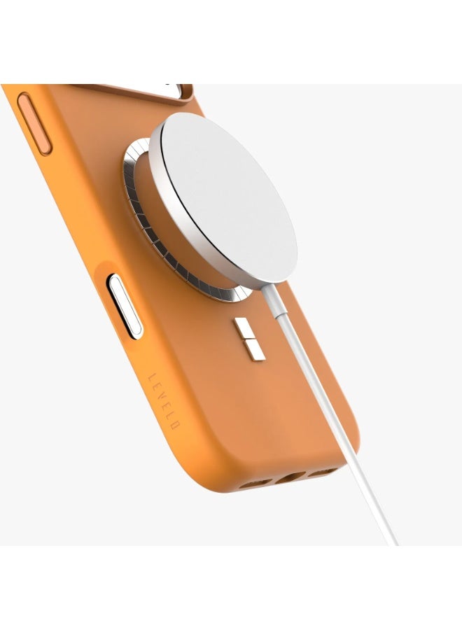 LEVELO iPhone 17 Pro / 17 Pro Max MagSafe Liquid Silicone Protective Case – Levelo Iris - Image 3