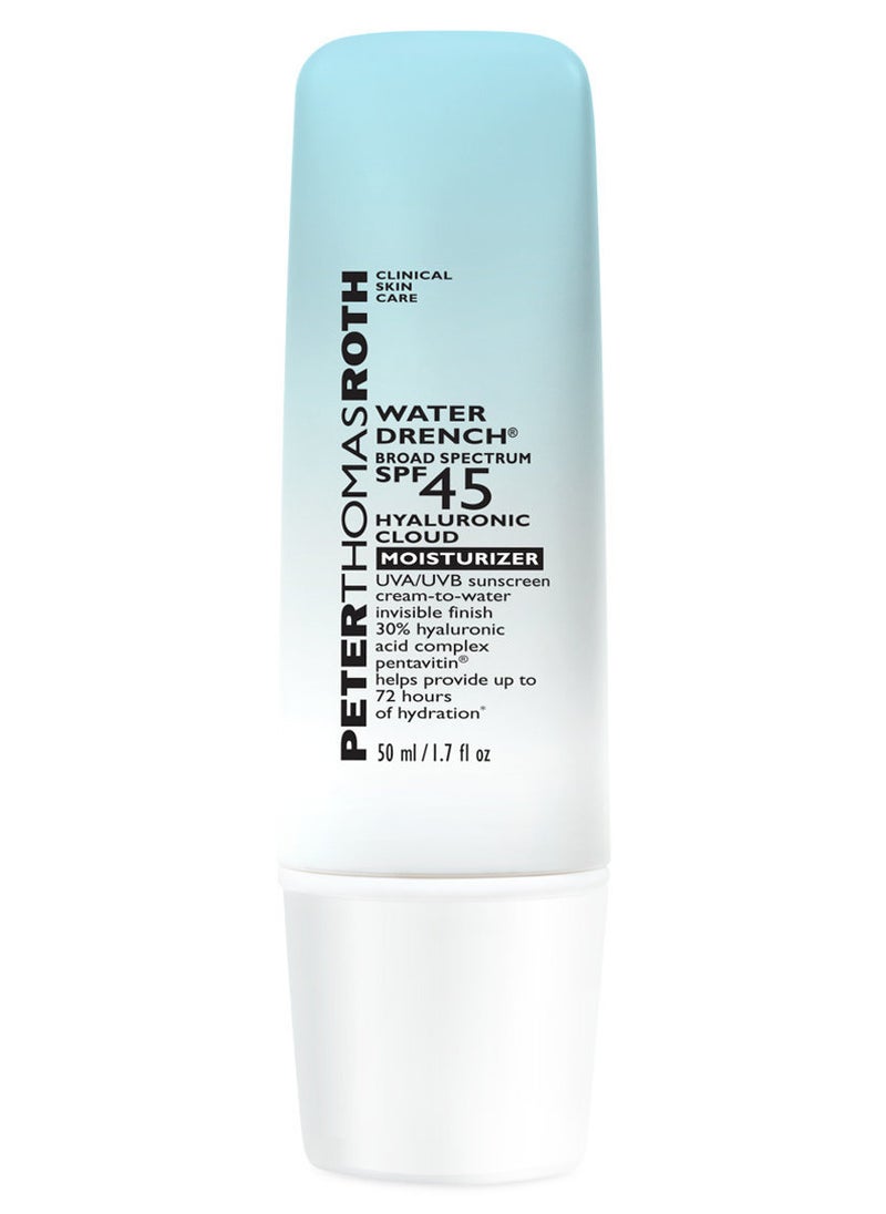 PETER THOMAS ROTH - Water Drench Broad Spectrum SPF 45 Hyaluronic Cloud Moisturizer 50ml - Image 1