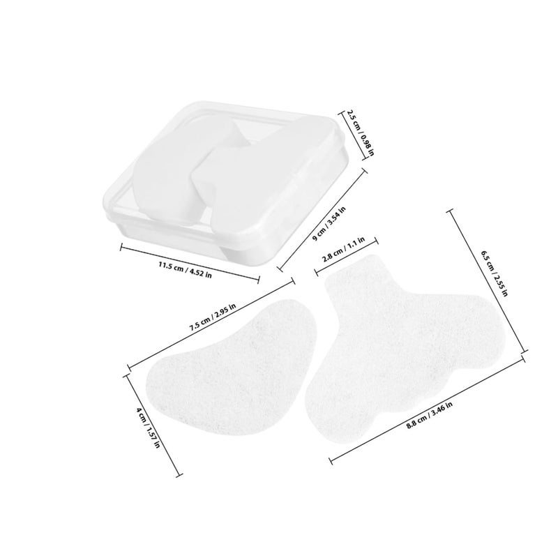 T-zone and Chin Nose Strips 400 Pieces Cleansing Patch Set, Non-woven Cotton Pore Cleansers for Blackhead Removal, Facial Skin Care Tool for Deep Cleansing - Image 2