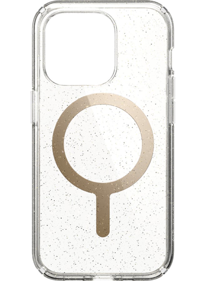 Speck غطاء سبك بريسيديو بيرفكت-كلير مع مغناطيس ذهبي - آيفون 14 برو