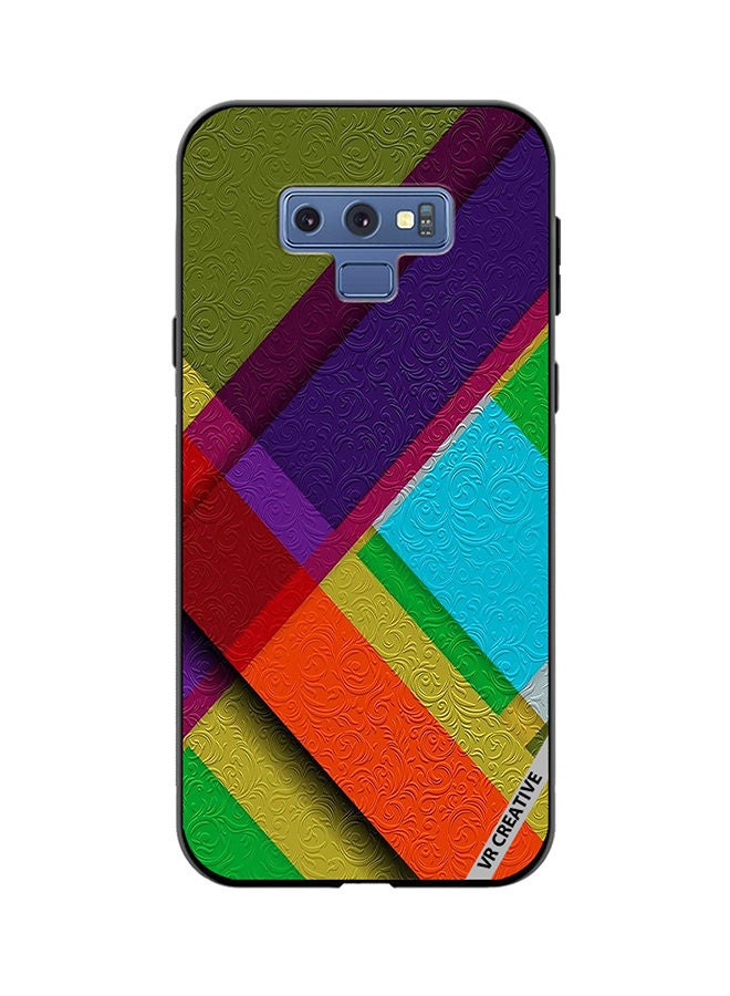 VR CREATIVE Protective Case Cover For Samsung Galaxy Note 9 Vectors Design Multicolour - Image 1
