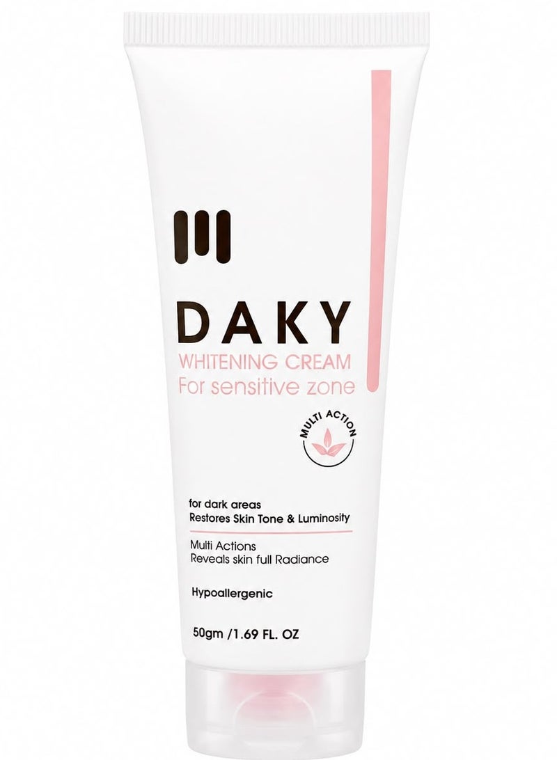 Daky Whitening Senstive Zone Cream  - 50g - Image 1