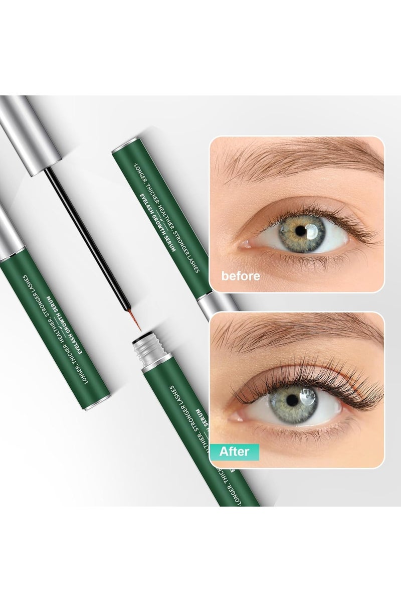 iBealee Lash-Serum, Promotes Longer-Looking Lashes & Brows, Lash Enhancing Serum With Natural Formula Vegan & Cruelty A Escolha 8ML-HY - Image 4