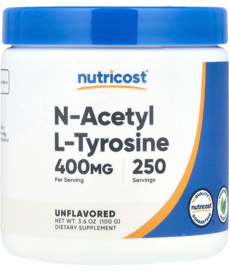N-Acetyl L-Tyrosine Unflavored 3.6 oz (100 g)