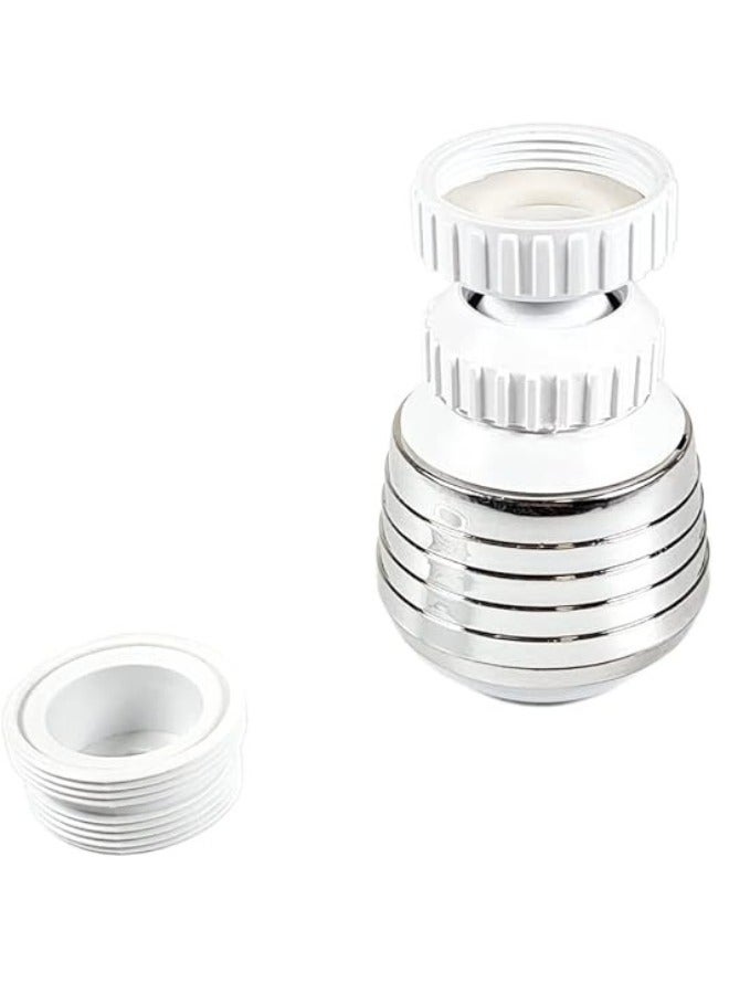 360° Rotating Faucet with Dual Spray Modes Water-Saving Tap Attachment for Kitchen and Bathroom - Image 2