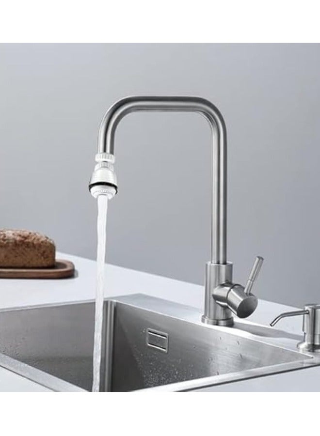 360° Rotating Faucet with Dual Spray Modes Water-Saving Tap Attachment for Kitchen and Bathroom - Image 5