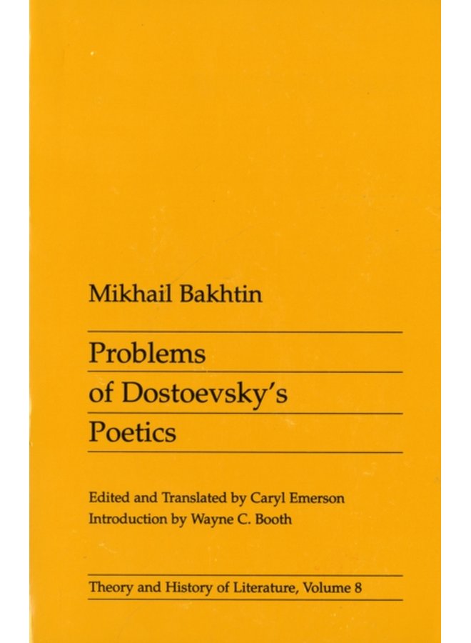 Problems of Dostoevsky s Poetics - Paperback