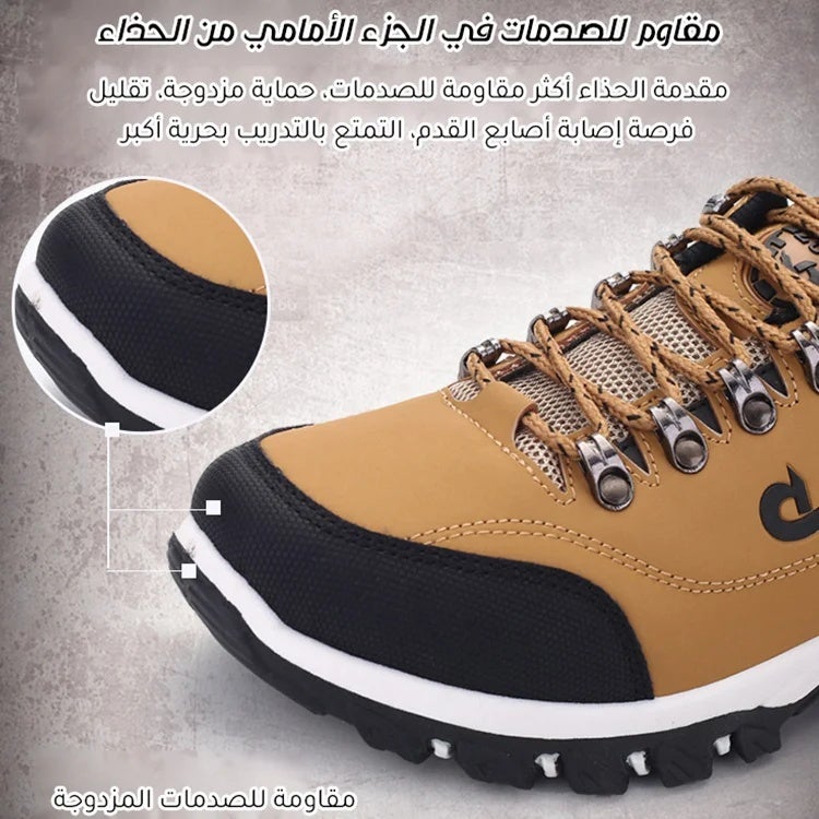 أحذية رياضية رجالية منخفضة العنق مناسبة للمشي لمسافات طويلة وتسلق الجبال - Image 5
