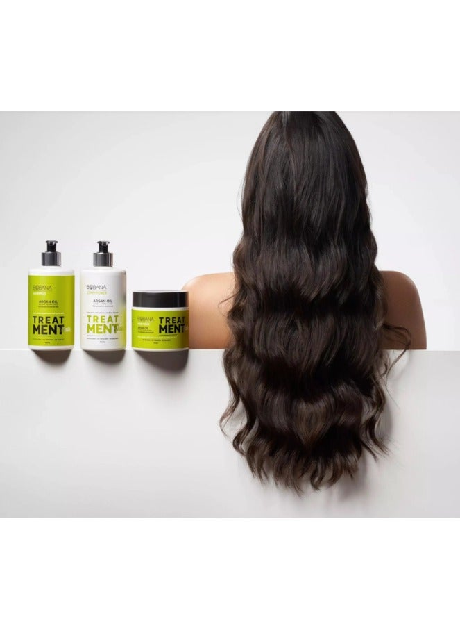 BOBANA Argan Oil Hair Mask - (500g) - Ultra-Repairing Deep Treatment for Dry & Damaged Hair - Image 3