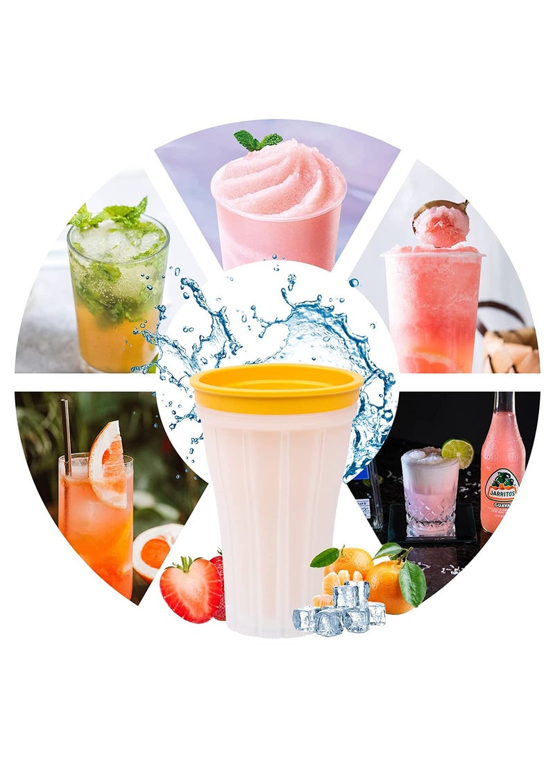 SYOSI Slushy Maker Cup Slushie Magic Quick Frozen Smoothies Cooling Homemade Milk Shake Ice Cream BPA-free Suitable for Families Birthday Parties - Image 5