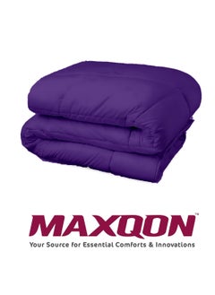 MAXQON Duvet Insert Single | Queen | King Sizes, Color Purple  - Image 4