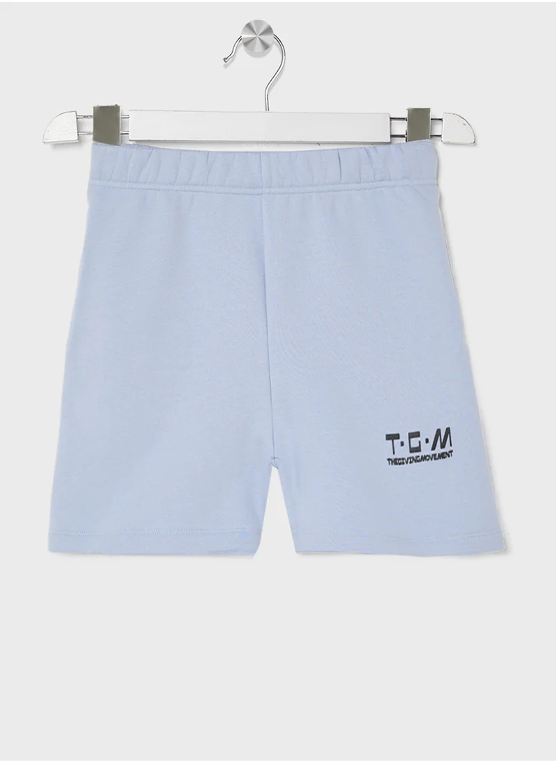 ذا جيفينج موفمنت Kids Logo Shorts