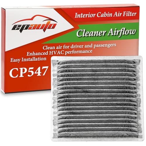 EPAuto CP547 (CF10547) Cabin Air Filter includes Activated Carbon Replacement for Ford Edge (2007-2014), Lincoln MKX(2008-2015), MKZ(2008-2009), MKS(2009), Mazda CX-9 (2007-2015) - Image 1