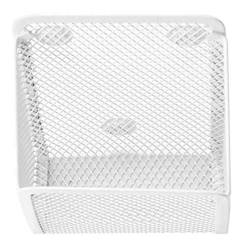 Sanpaint Magnetic Pencil Holder,Mesh Stainless Steel Pen Basket, Metal Writing Utensil Storage Organizer for Whiteboard,Blackboard,Kitchen, Locker, Home, or Office - Image 5