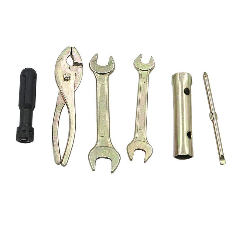Alpha Rider Motorcycle Tool Kit For Honda C100 C70 CM91 CT70 CT90 C110 S65 S90 C200 CA95 Z50 CF70 Including 6 pieces and 1 packaging bag