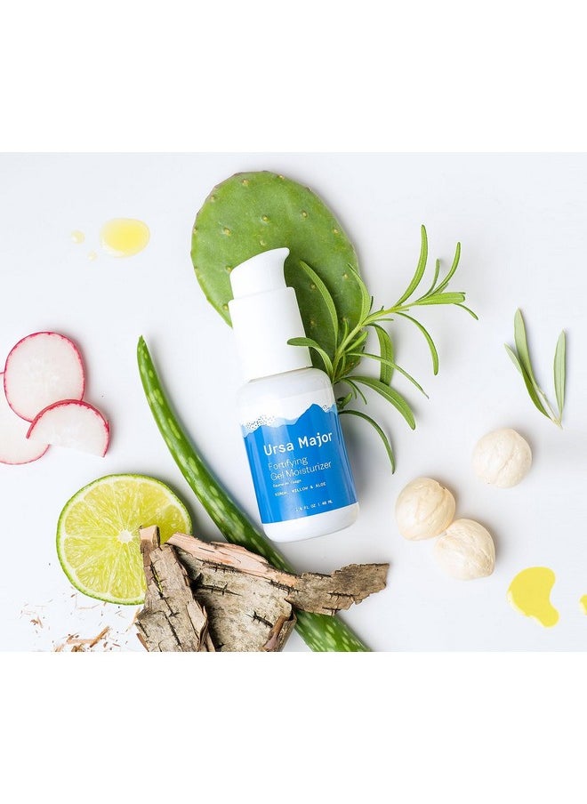 Ursa Major Fortifying Gel Moisturizer Hydrating Daily Moisturizer Vegan Crueltyfree Formerly Known As Fortifying Face Balm Calming Soothing Facial Lotion For All Skin Types 1.6 Ounce  - Image 4