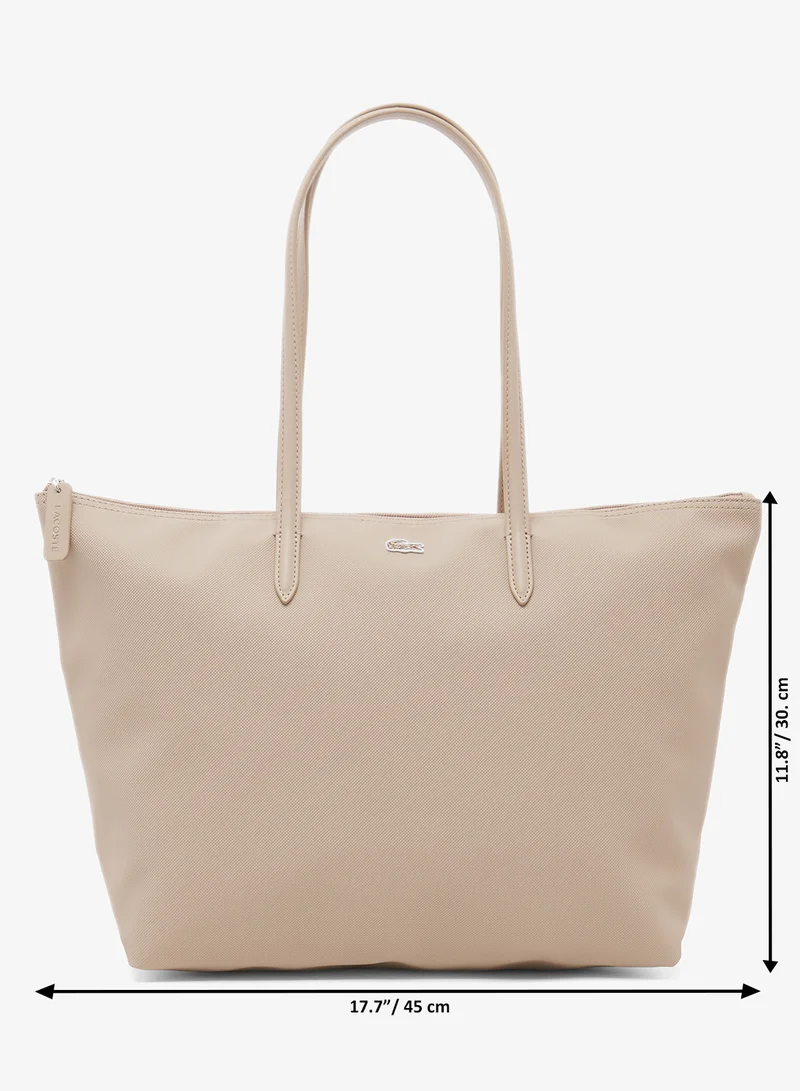 LACOSTE Logo Tote Bag