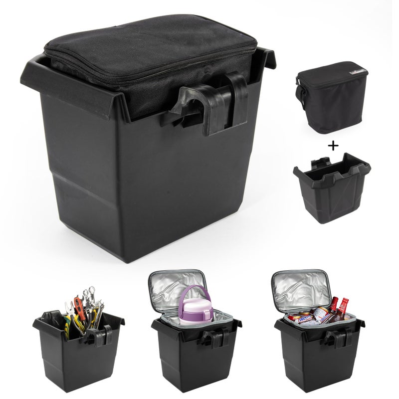 PSLER Defender Center Underseat Storage Bin Ice Bag Removable Under Seat Storage Box Dry Box for 20162023 Defender MAX HD5 HD6 HD8 HD10 Replace OEM 715003446