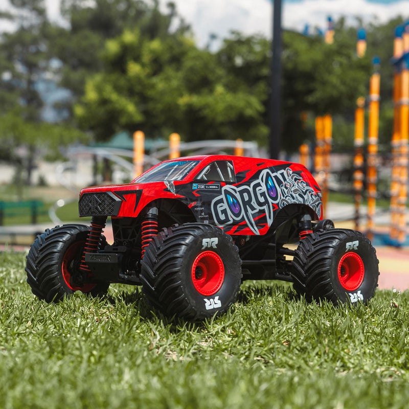 ARRMA RC Truck 1/16 Gorgon GROM 4X4 RTR Brushed Monster Truck (Battery & Charger Included), Red, ARA2130T2 - Image 2