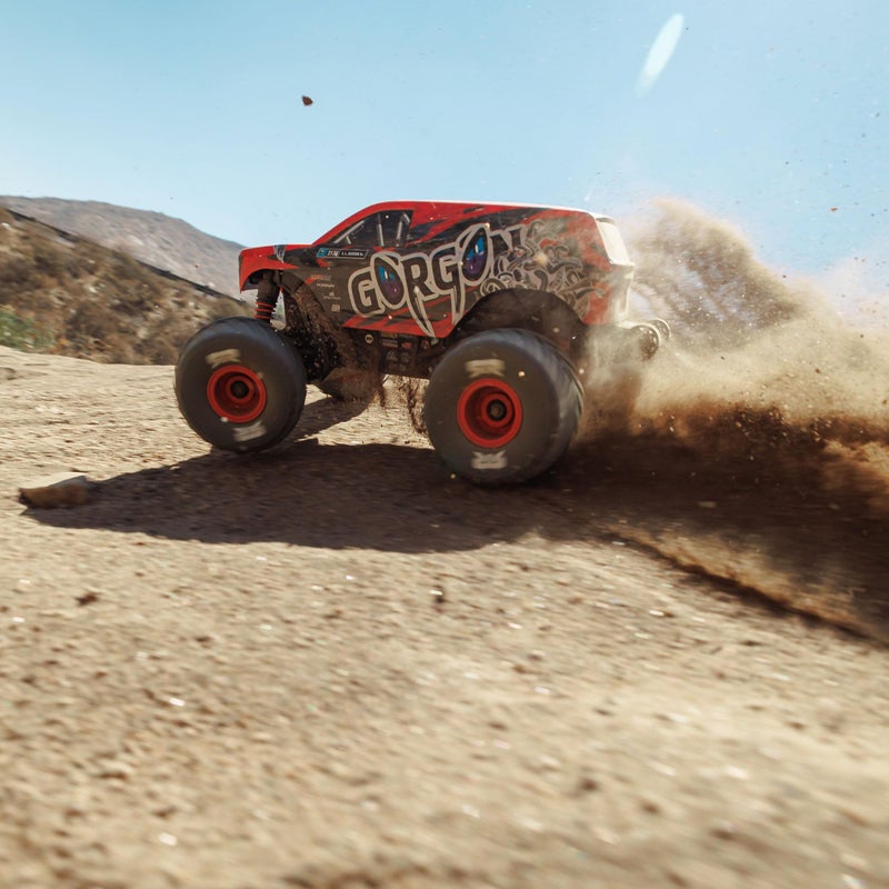 ARRMA RC Truck 1/16 Gorgon GROM 4X4 RTR Brushed Monster Truck (Battery & Charger Included), Red, ARA2130T2 - Image 3