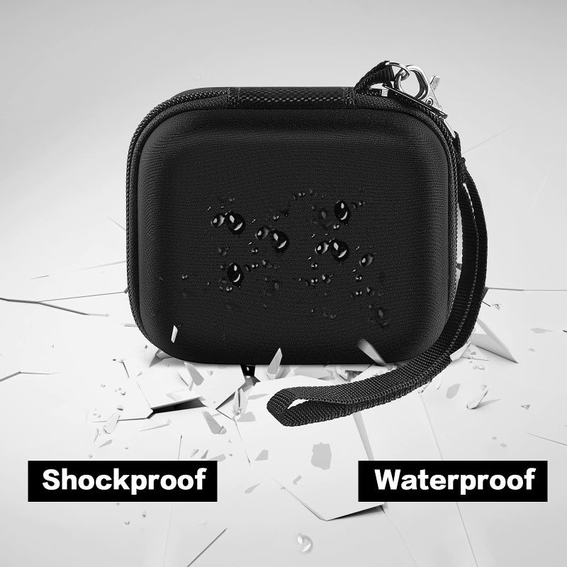 ANKHOH Case Compatible with Skull Shaver Electric Pitbull Pro Razor, Hard Travel Rotary Men Head Shavers Beard Trimmer Storage Bag with Zipper Mesh Pocket for Mustache Grooming Kit,Black-Only Box - Image 5