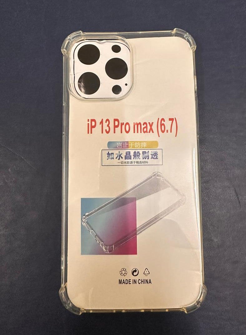 جراب شفاف لهاتف iPhone 13 Pro Max