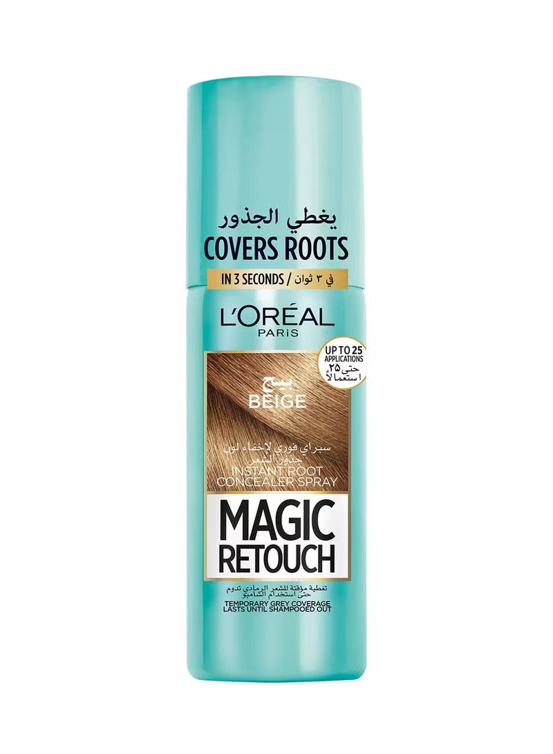 Magic Retouch Instant Root Concealer Spray Beige 75ml